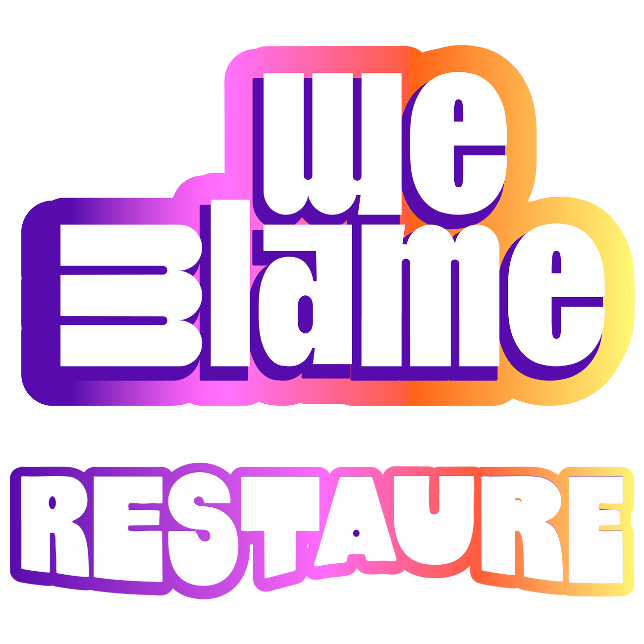 WeBlame × Restaure — briser le silence
